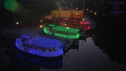 IllumiNights - Rhine River Cruise-  boats.JPG