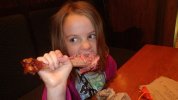 Amy & Bacon Wrapped Turkey Leg 1.JPG