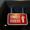 Adam the single rider